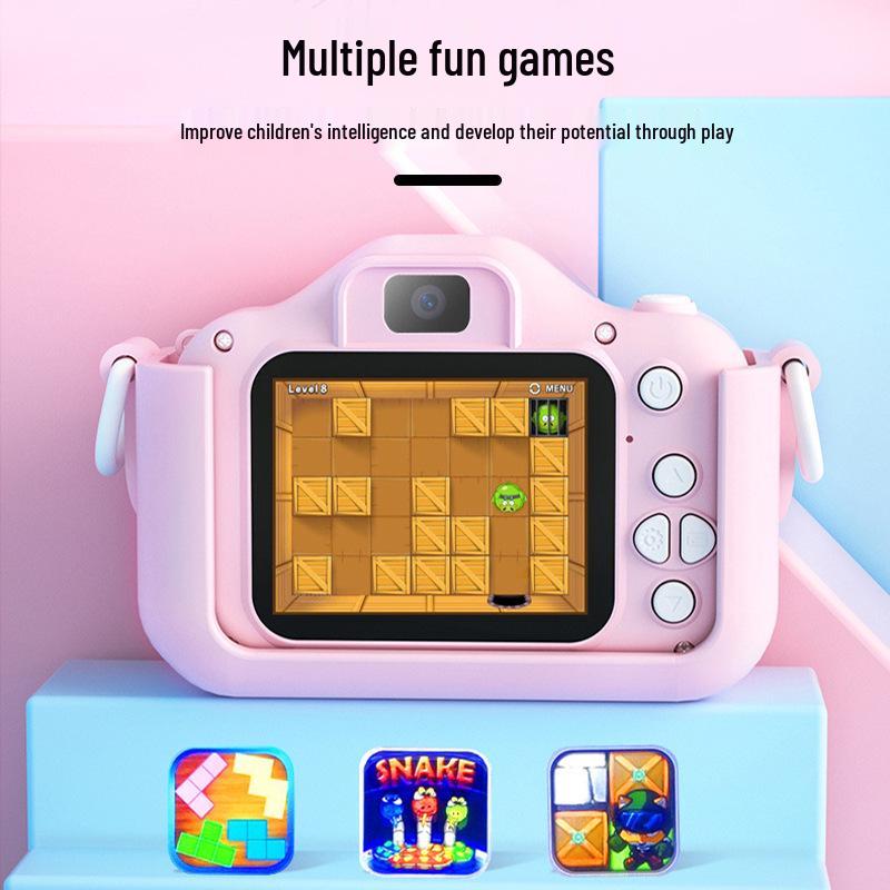 HD Dual Camera Cartoon Toy for Kids - Video Recording & SLR Digital Holiday Gift