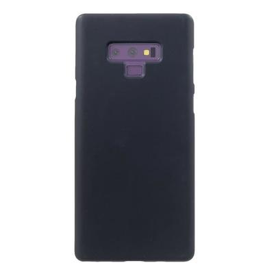 Двусторонняя матовая черная накладка из мягкого ТПУ для вашего Samsung Galaxy Note 9