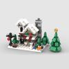 Архитектурный магазин Street View House Micro Castle Building Blocks Kit Girls Shop Bricks Classic Model For Gift Children Kids Toy