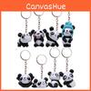 Keychain Panda Set With Creative Animal Shape For Collectors And Office Gifts