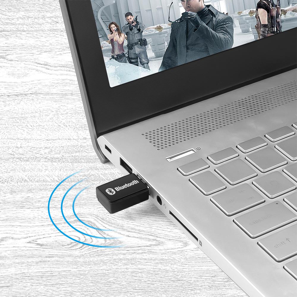 Автомобильный Bluetooth 5.0 аудиопередатчик USB Dongle беспроводной аудиопередатчик стерео музыкальный Bluetooth-адаптер для ноутбука