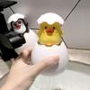 Игрушка для купания, утка, яйцо пингвина, игрушки для душа, забавный пляжный детский распылитель с облаками