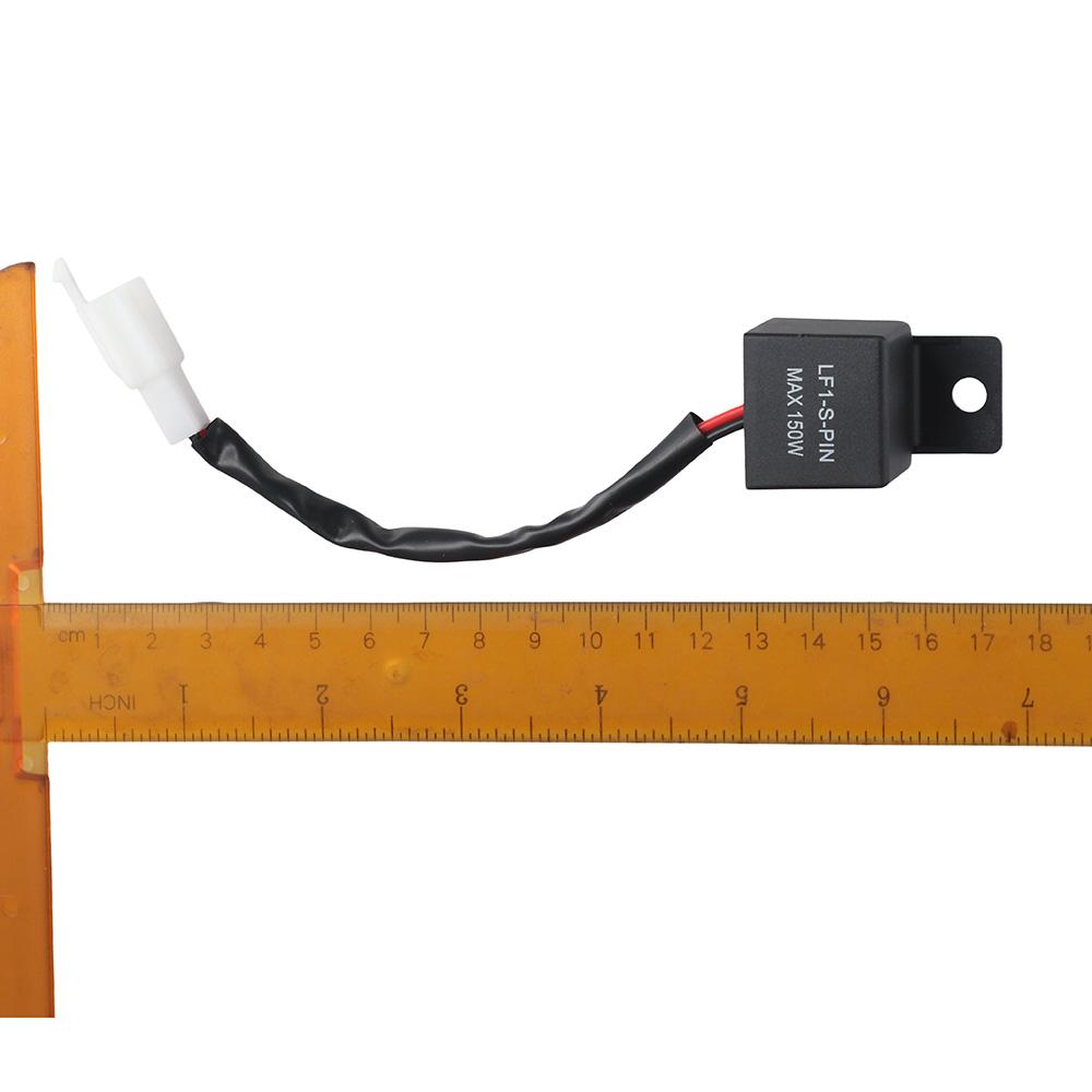 1 шт. Регулируемое электронное светодиодное реле-мигалка, светодиодный сигнал поворота для мотоциклов, велосипедов, скутеров