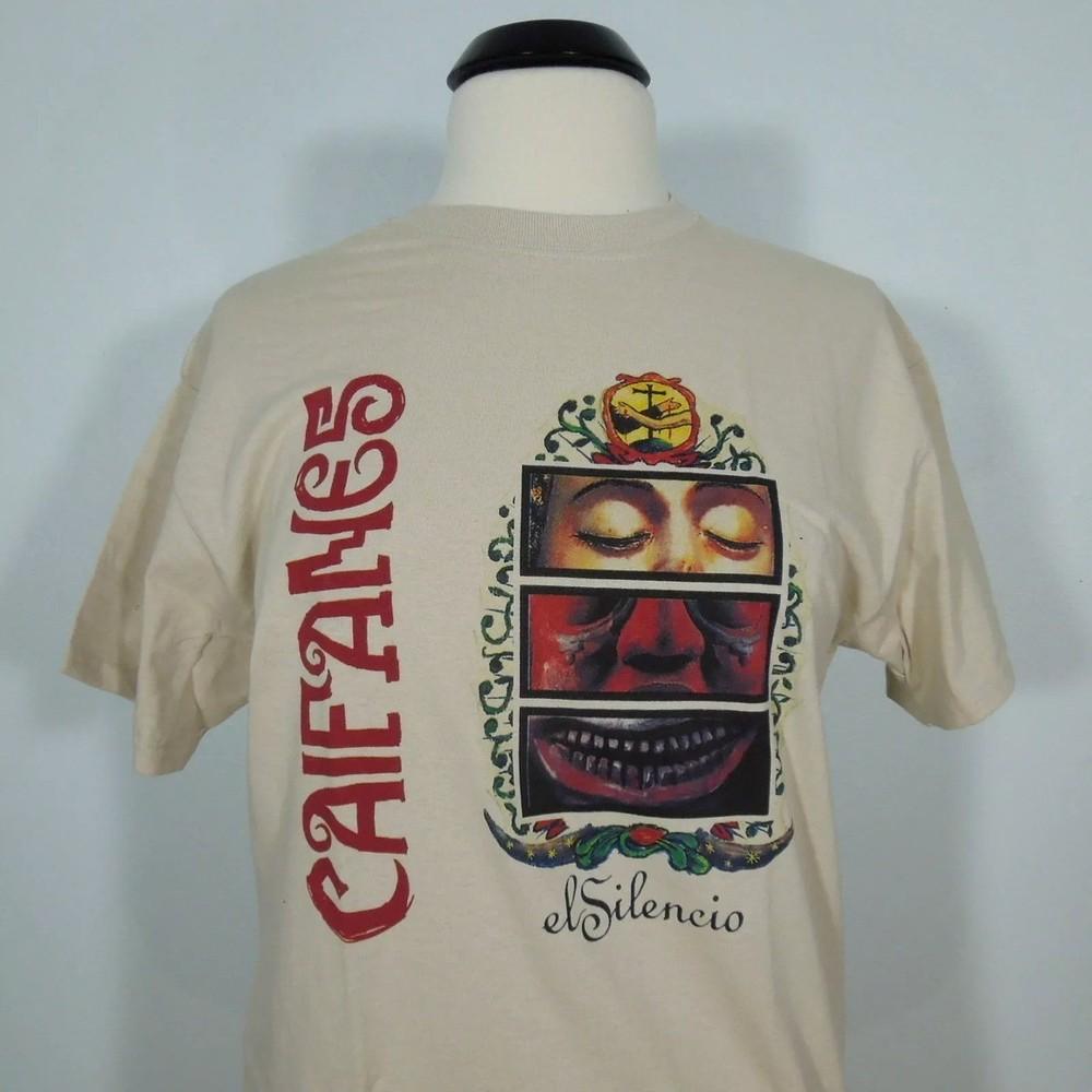 Группа Caifanes Caifanes El.Silencio Полный размер S-5XL 16D317 Унисекс Футболка