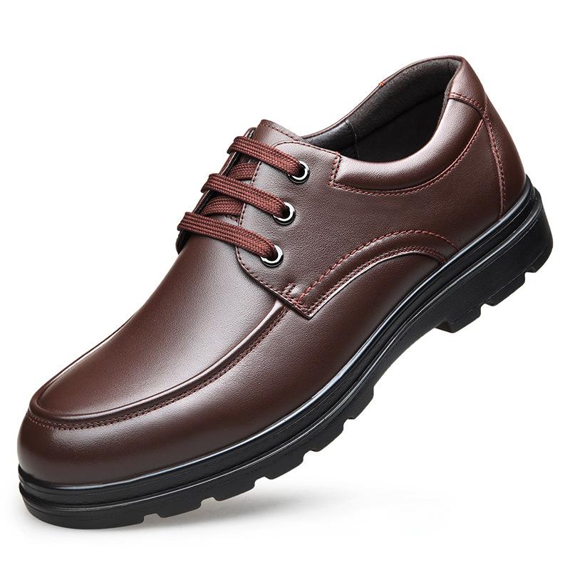 Мужская обувь «Голова старика», весенняя деловая повседневная кожаная обувь, мужская рабочая кожаная обувь на мягкой подошве, мужчины JFC9603903