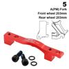 Multicolor Disc Brake Caliper Mount Adapter Bicycle Accessories  140mm 160mm 180mm 203mm