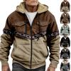 Мужская утолщенная куртка на пуговицах с двойным карманом и карманной вставкой, хлопковая куртка