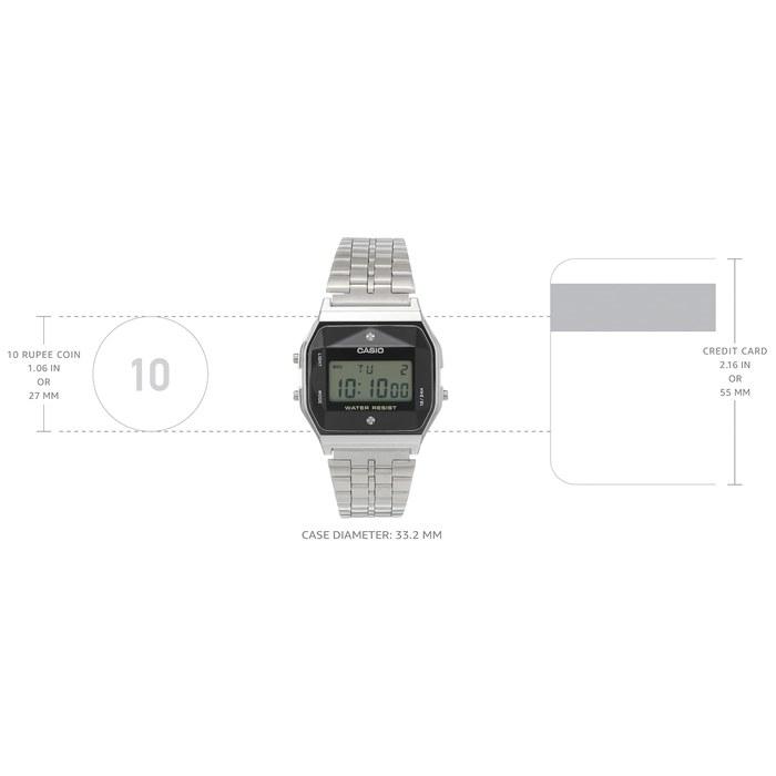 Casio A159WAD-1D Цифровые часы Белые