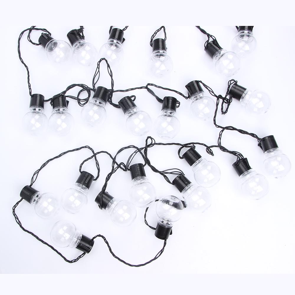 6m/11m Led Globe String Light Christmas Garland Outdoor Home Led Festoon Bulb Fairy Light for Party Garden Patio Decoration