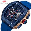 Top Brand Luxury With Box Men Watch Barrel-shaped Men's Watch Hollow Men's Watch Men Quartz Watches