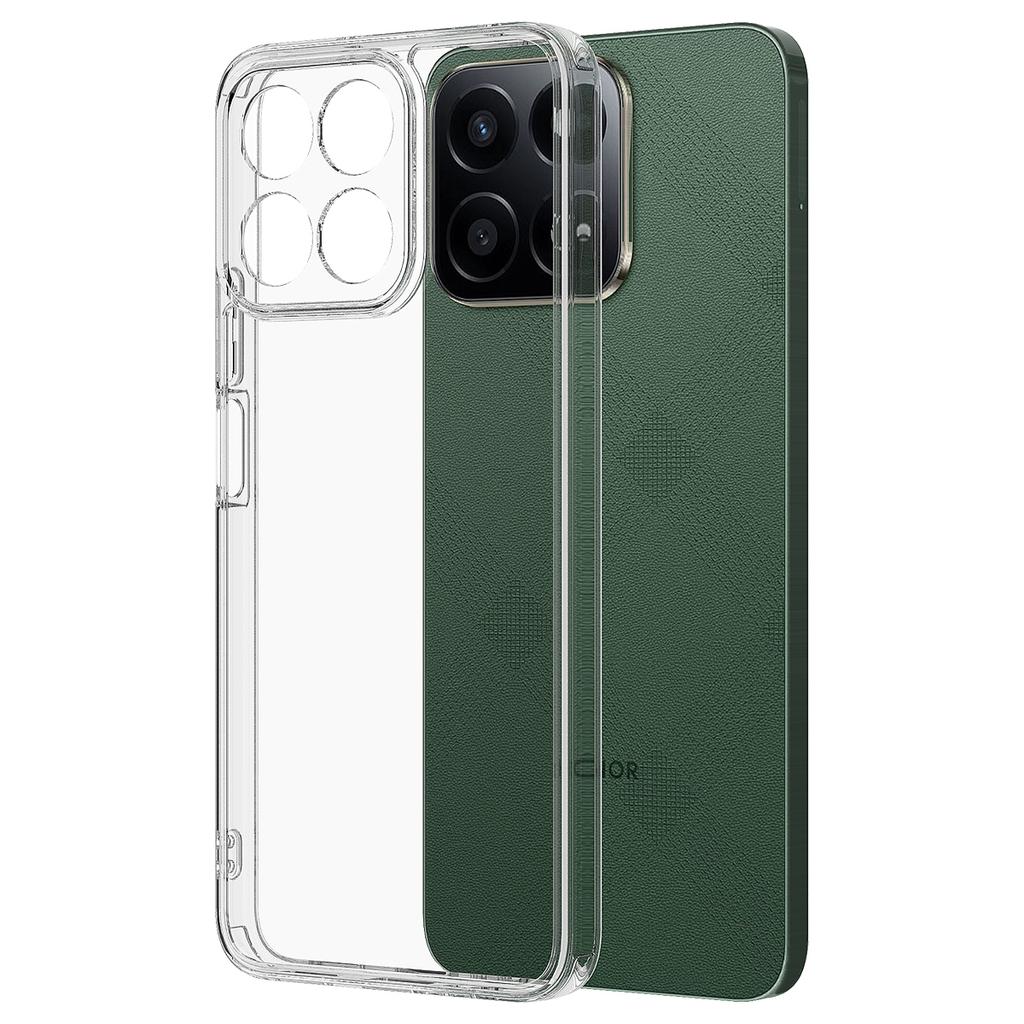 Прозрачный чехол для телефона Honor X6c 4G, противоударная задняя крышка из ТПУ+Акрила