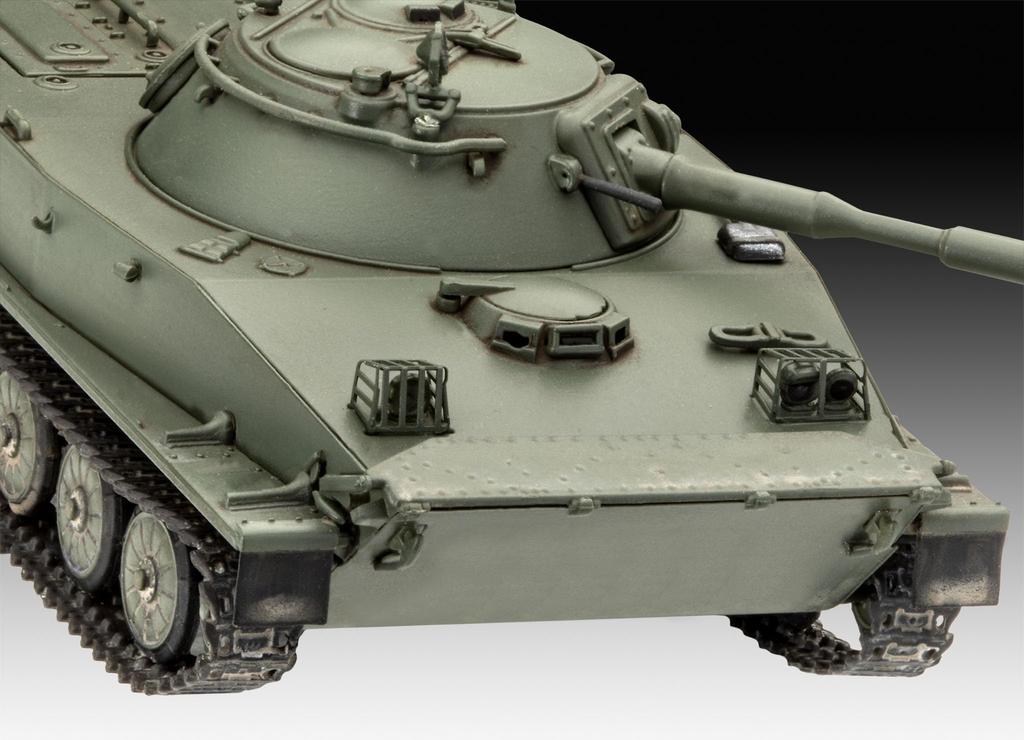 Немецкий Revell 1/72 Советская армия ПТ-76Б Пластиковая модель 03314