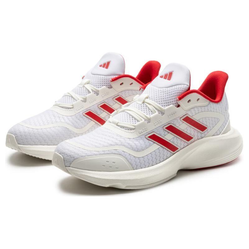 adidas Удобные Универсальные Амортизирующие Прочные Низкие Повседневные Кроссовки для Бега Унисекс Кроссовки Белый Красный IH6039