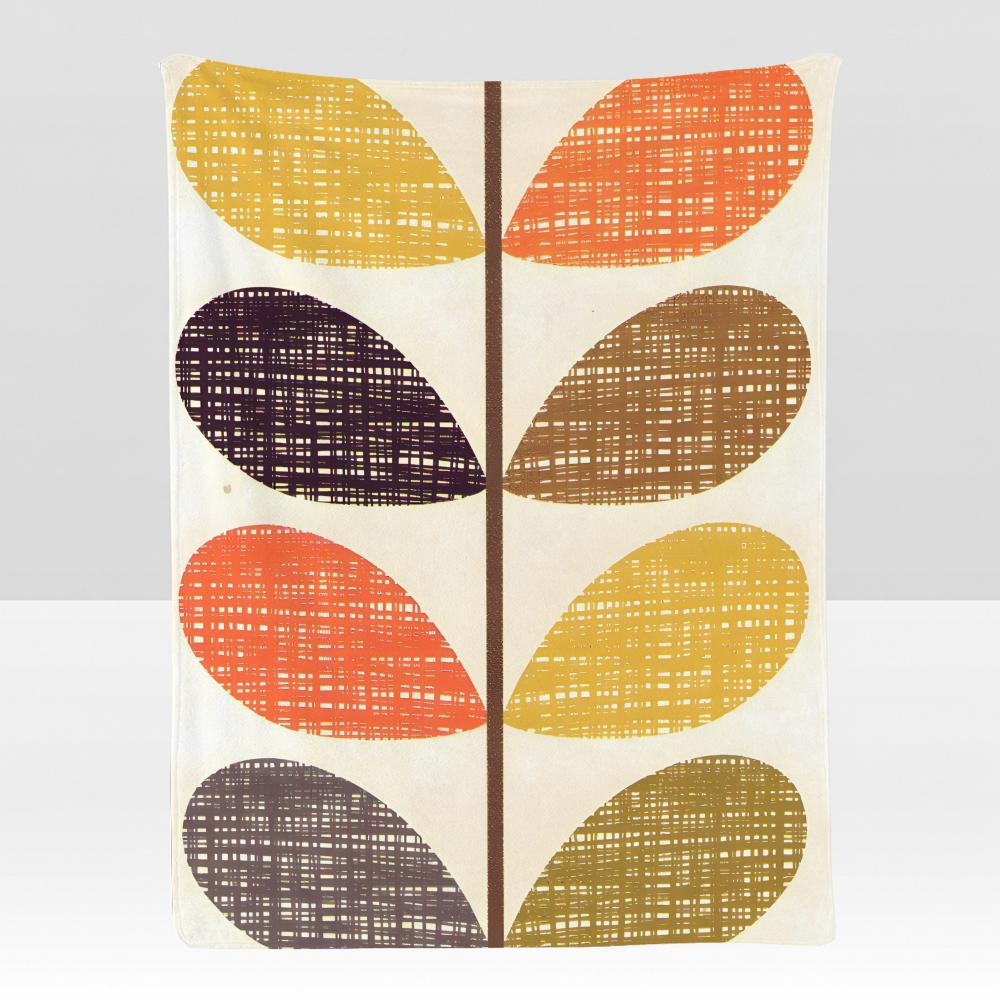 designer OOrla KKiely Throw Soft Flannel Blanket for Bed Bedroom Sofa Picnic Throw Skinfriendly Breathable Gift Cover