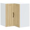 Kitchen Wall Cabinet Kalmar Smoked Oak Wood Based Material