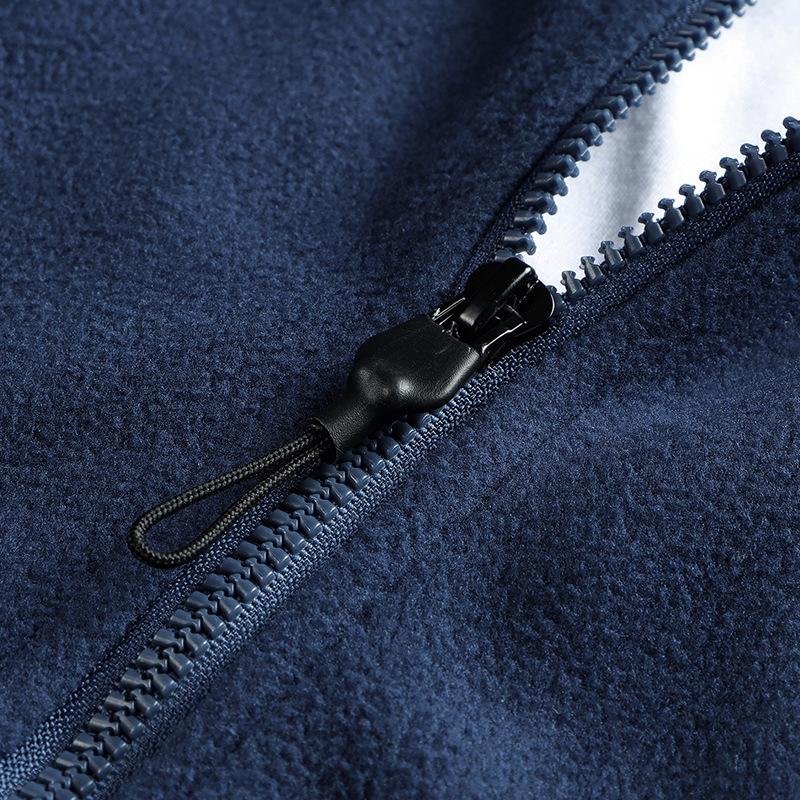 Куртка мужская повседневная осенне-зимняя, свитер мужская флисовая утолщенная флисовая куртка