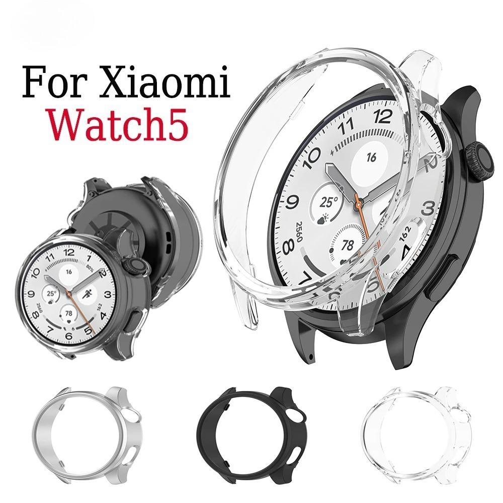 Полый чехол для Xiaomi Watch 5 Защитный бампер для ремешка умных часов Xiaomi Watch 5 Защитные чехлы