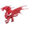 Puzzle 3D En Métal - Metal Earth - ICONX Red Dragon - Rouge - À Partir De 14 Ans - Mixte