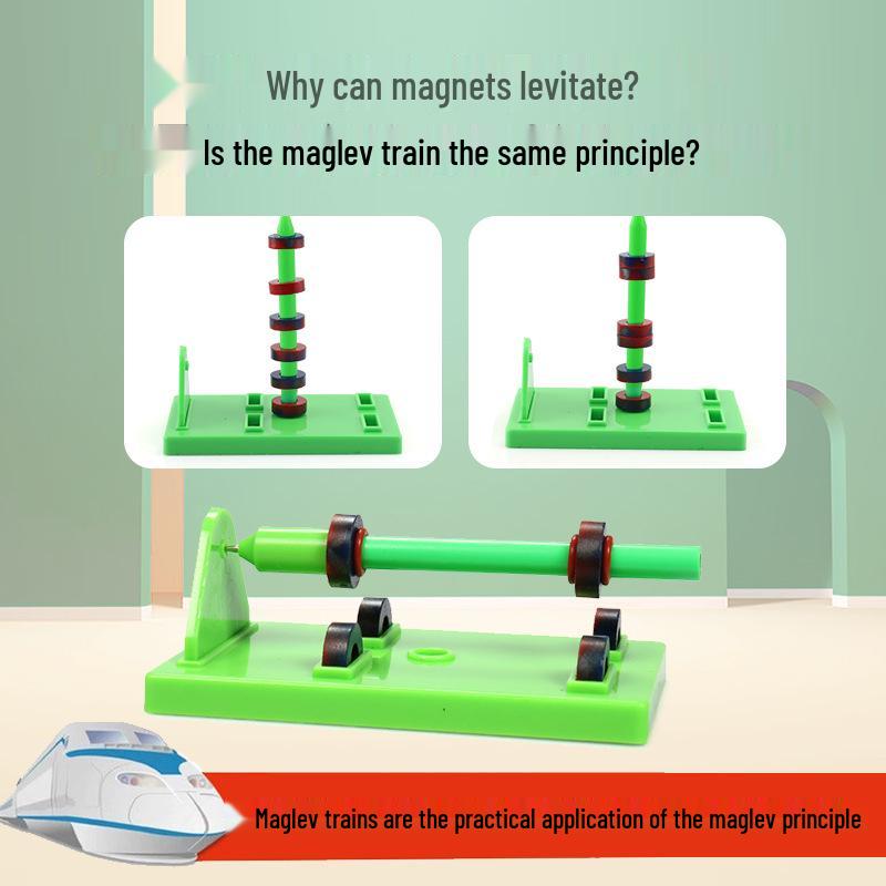 Обучающий набор подковообразного и U-образного магнитов для детей