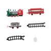 Classical Christmas Train Set for Kids with Lights and Sounds Electric Track Toy Children