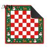 Noise Reducing Game Pad Christmas Mahjong Table Mat, Non-Slip Rubber American Reduction Poker Mat Waterproof Cover for Poker, Card, Board & Tile Games