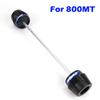For 450MT 800MT 700MT Accessories Motorcycle Front Wheel Axle Sliders Crash Protector Pad 800 700 450 MT MT800 MT450 MT700