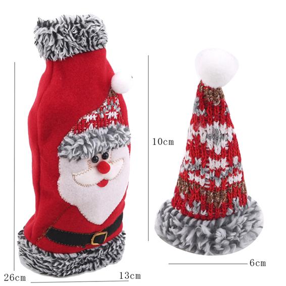 Сумки для бутылок вина, рождественская вечеринка, чехлы для бутылок шампанского, подарочные пакеты, пакеты для вина