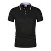 Summer Men's Polo Shirt Casual Breathable Quick Drying Slim Fit T-shirt Bora Tencel Lapel Business Fitness Outdoor