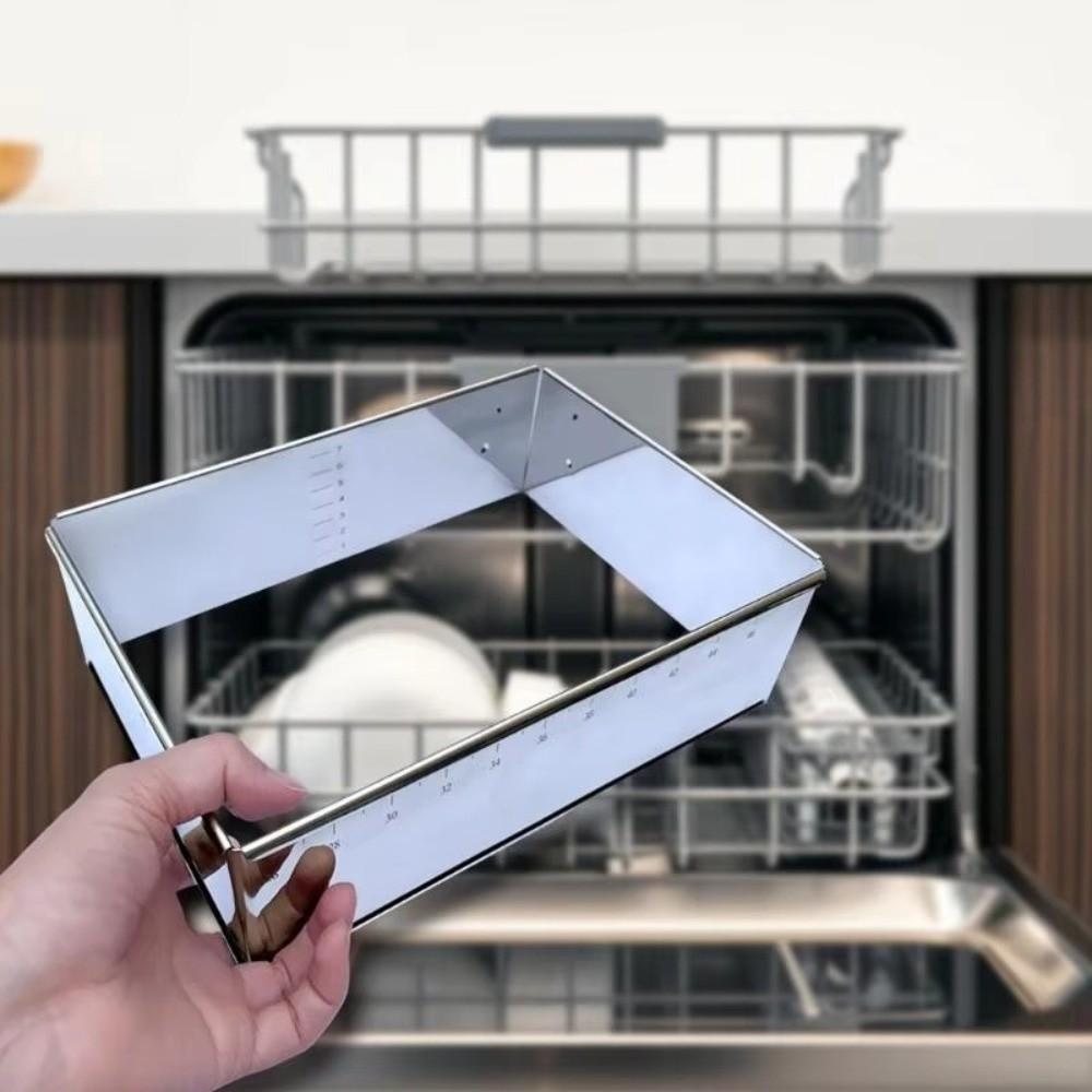 DIY Stainless Steel Baking Mould Rust-proof Dessert Baking Mould Bakeware Mousse Cake Ring Pastry