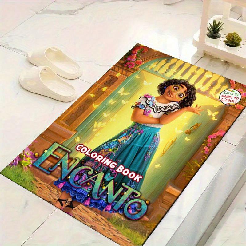 1pc Encanto Pattern Carpet Area Rug Non-slip Carpet Hand Washable Floor Mat Suitable For Living Room Bedroom Home Decor Room Decor Christmas