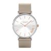 Coach PERRY Women's 36mm Silver Dial Stainless Steel Quartz Watch (14503119) In Beige