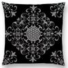 New Dreamy Emerald Spirit Flower Pillow Case Soul Mandala Elegant Flourish Floral Pattern Design Prints Retro Cushion Cover