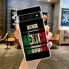 Phone Case For Google Pixel 10 9 8 7 6 9A 8A 7A 6A 5 4 5A 4A 3A Pro XL Soft Clear TPU Transparent Cover Mexico National flag