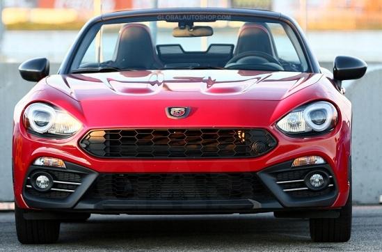 Fiat Spider - Chrome Grill Bumper Attracts Tuning