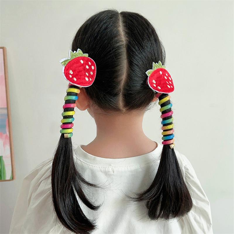 Подвеска в виде звезды в виде сердца, телефонный шнур, резинки для волос, резинки для волос, резинки для женщин и девочек, держатель для хвоста, спиральные плетеные проволочные завязки