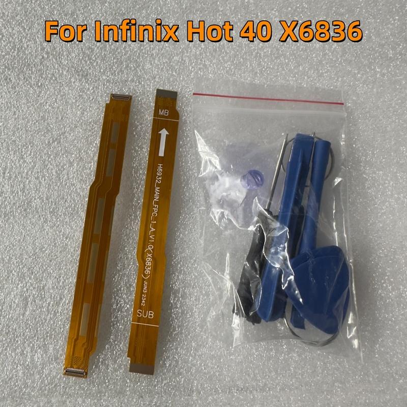 For Infinix Hot 40 Main Board Motherboard Mainboard Connector Flex Cable X6836 Replacement