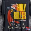 Spiritbox Holy Roller Футболка в винтажном стиле Металлическая футболка 1F2333 Унисекс футболка