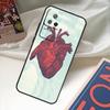Anatomical Heart Anatomy Case For POCO X6 Pro M6 X5 X3 M5s F3 F5 Xiaomi 14 Ultra 13 12 Lite 11T 12T 13T Pro Coque