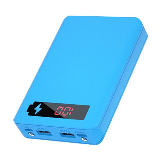 Высококачественная быстрая зарядка с антиобратным подключением DIY 5x18650 Портативный чехол-зарядное устройство для смартфона Power Bank Shell