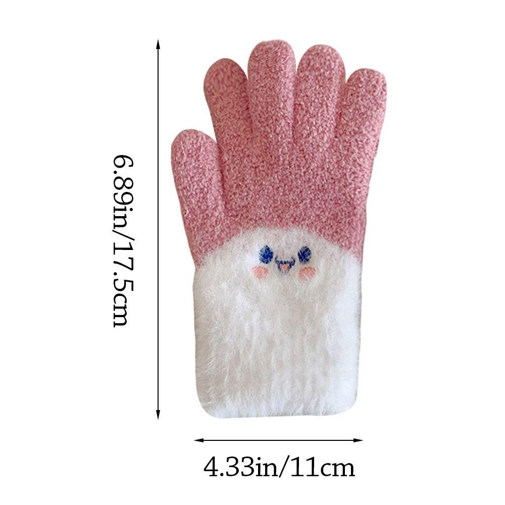 Coldproof Kids Winter Gloves Windproof Baby Gloves Cute Children Mittens for 7-15 Years Old Toddler
