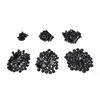 100 Pcs/Set Half Round Black Eyes Kids Toy Bear Doll Animal Puppet DIY Supply