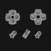 IVYUEEN 100 sets for PlayStation 4 PS4 Pro Slim Controller Silicone Conductive Rubber Adhesive Button Pad Keypad for Dualshock 4