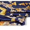 Luxury Scarf Women  New Scarf For Ladies Luxury Brand Hijab Silk Satin Shawl Scarfs Ivy Leaves Print Square Head Scarves