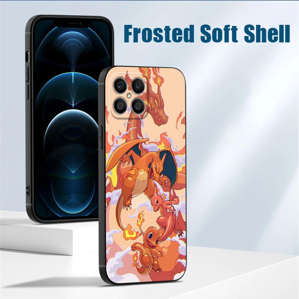 Case For Huawei Honor X8a X8 90 Lite X9a 8X 70 X7 Magic5 Pro X6 P30 P40 P20 P Smart Z Soft Phone Cover Cute Pokemon Gengar Funda