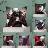 Токио GGhoul KKaneki Ken Наволочка Антипылевой Клещ Наволочка Невидимая Молния Шелковистый Короткий Плюш Чехол на Подушку для Дивана