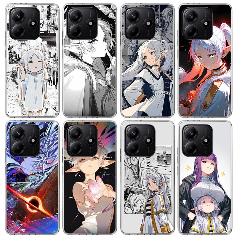 Frieren Beyond Journeys End Phone Case For Xiaomi Redmi Note 10 11 12 13 14 15 Pro Plus 11S 12S 14S 11T 11E 10S Soft TPU Back Co