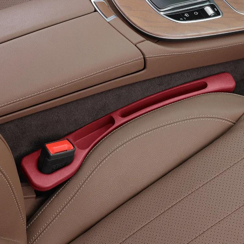 Car Seat Gap Stuff Side Seam PU Car Gap Filler Leakproof Seat Gap Storage For Nissan Juke Qashqai J10 J11 Tiida