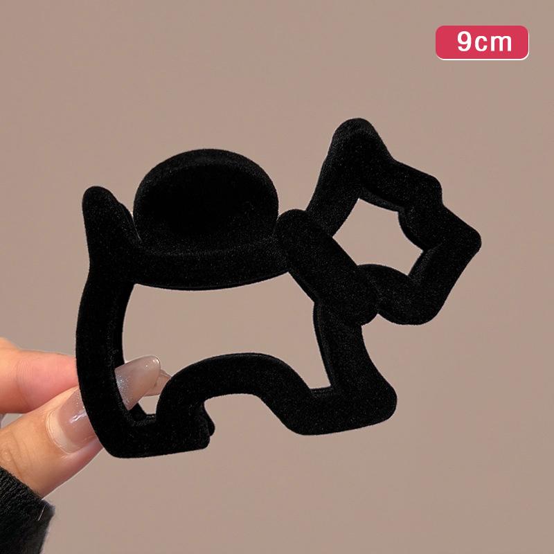 Мультяшная заколка для волос в виде щенка, цвет масляной живописи, зажим для волос, креативные заколки для волос, аксессуары для волос