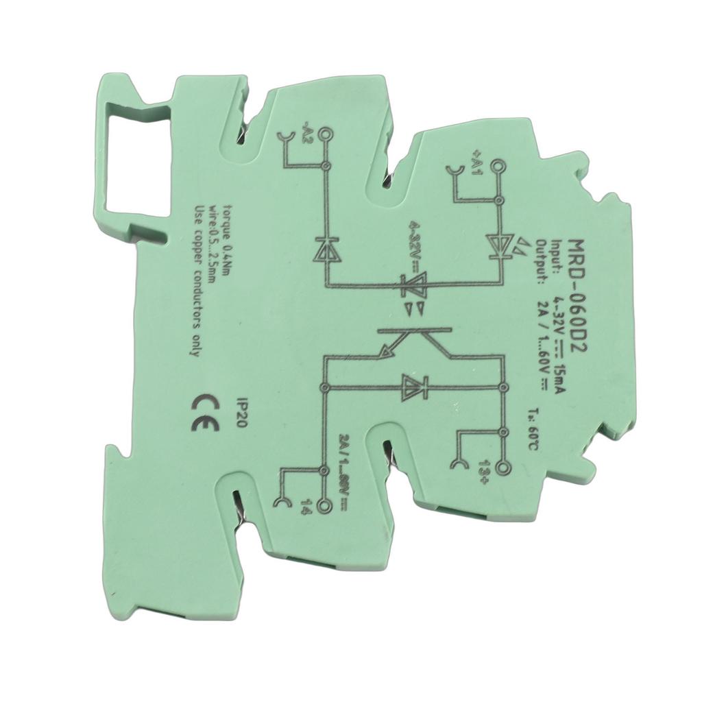MRD 060D2 Ultra Thin 6.2mm Solid State Relay Module Input 4 32VDC NO