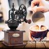 Ferris Wheel Design Vintage Manual Coffee Grinder With Ceramic Movement Retro Wooden Coffee Mill